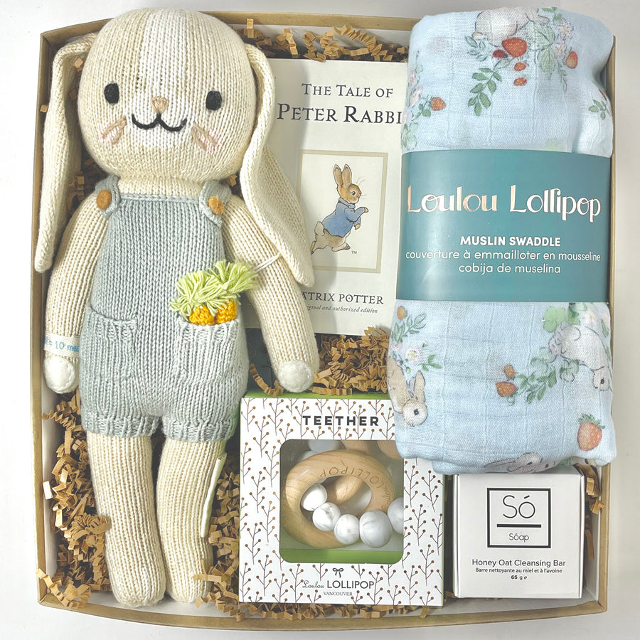 The Peter Rabbit Baby Box Field and Vine Gift Co.